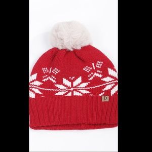 Snowflake beanie